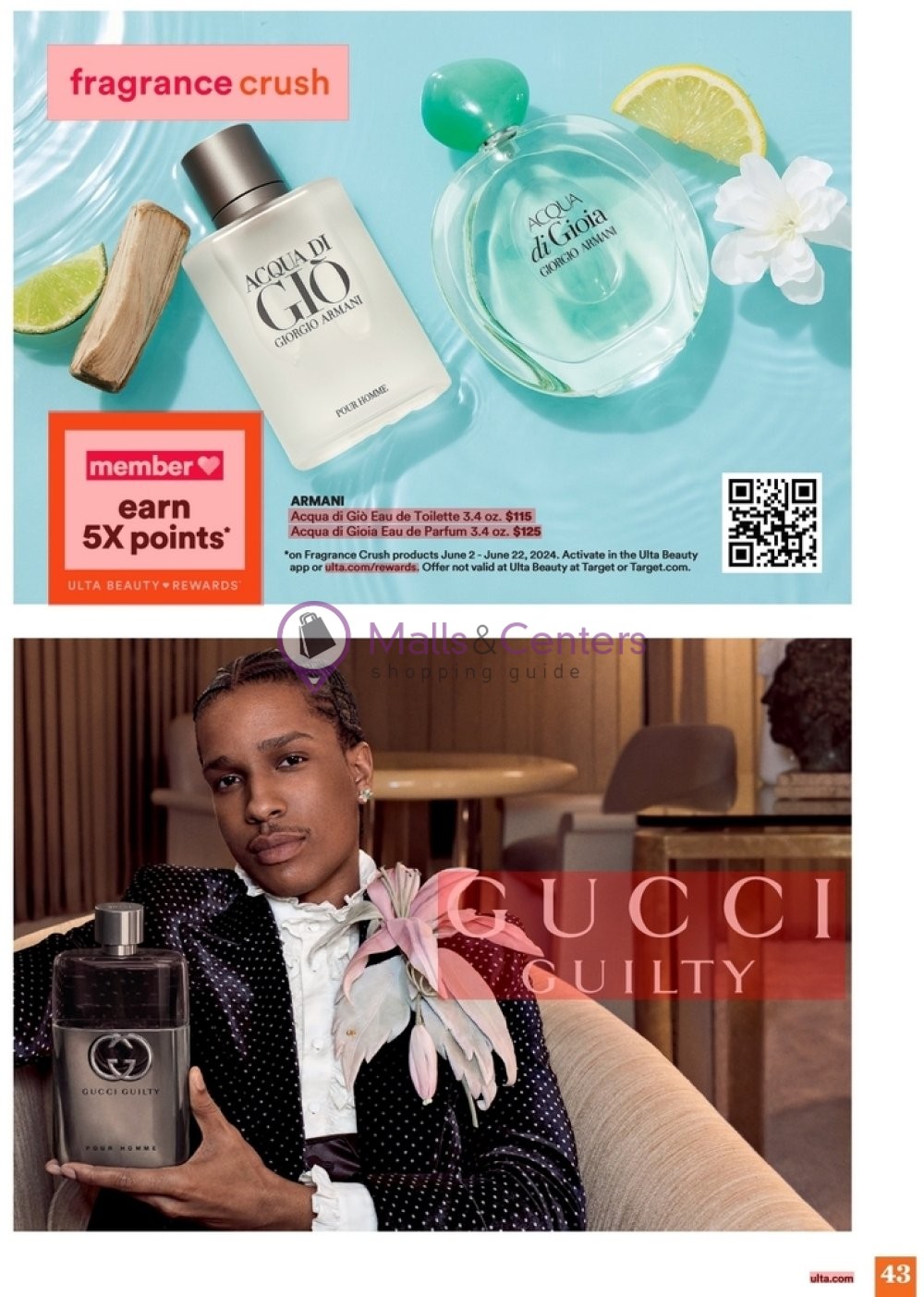 Weekly ad for Ulta Beauty valid: 06/02/2024 - 06/22/2024, page 43 Weekly ad for Ulta Beauty valid: 06/02/2024 - 06/22/2024, page 43