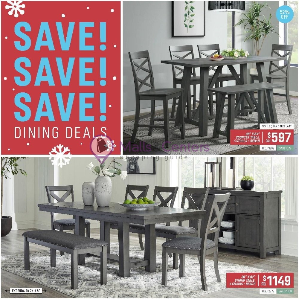 Unclaimed Freight Furniture Weekly Ad sales & flyers specials