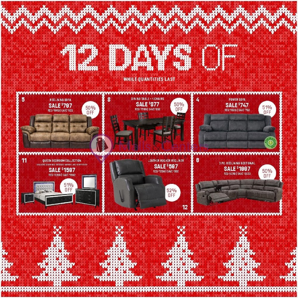 Unclaimed Freight Furniture Weekly Ad sales & flyers specials