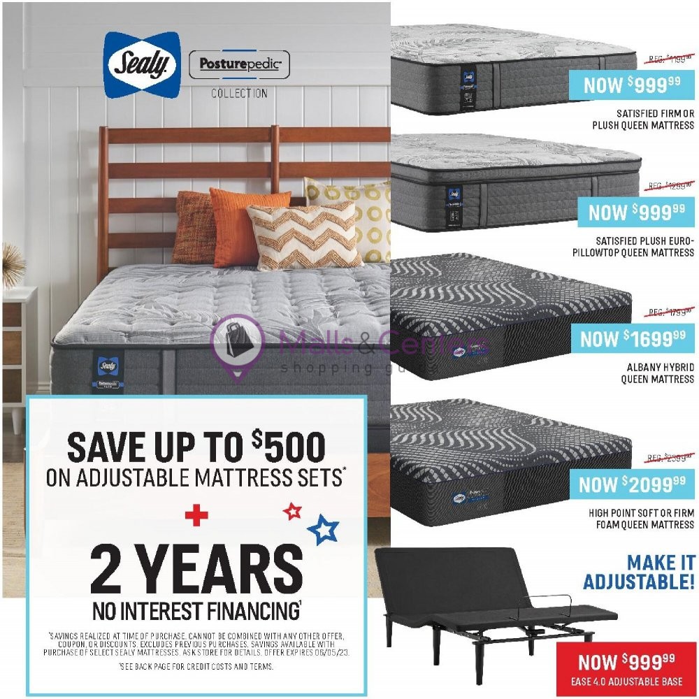 Unclaimed Freight Furniture Weekly ad valid from 05/09/2023 to 06/05