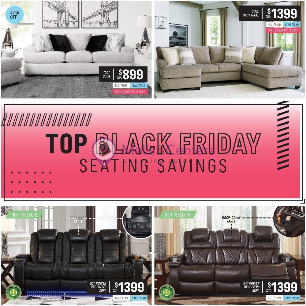 Unclaimed Freight Furniture Weekly ad valid from 11/01/2022 to 12/05