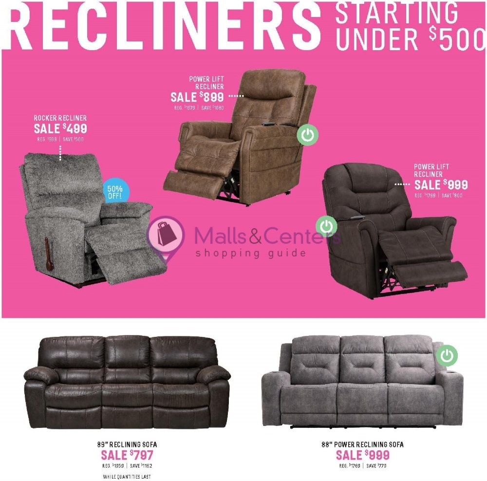 Unclaimed Freight Furniture Weekly Ad sales & flyers specials