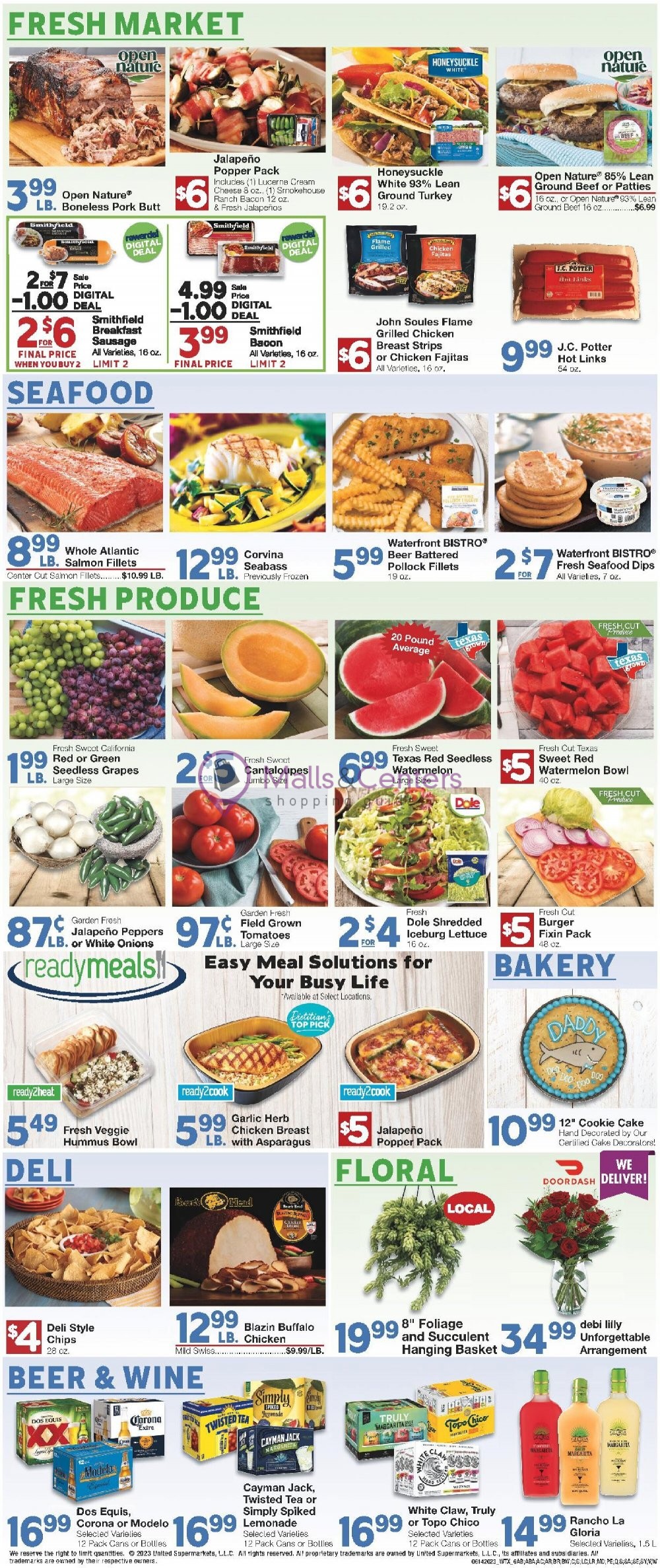 Weekly ad for United Supermarkets valid: 06/14/2023 - 06/20/2023, page 6