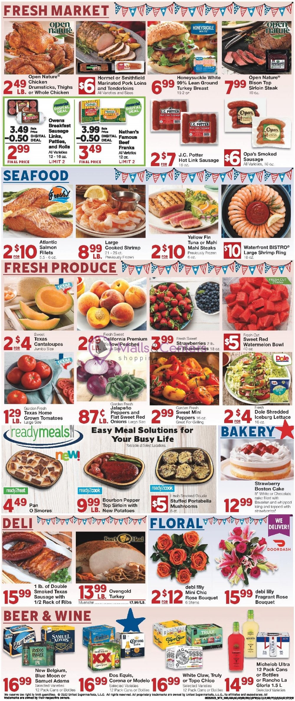 Weekly ad for United Supermarkets valid: 06/28/2023 - 07/04/2023, page 6