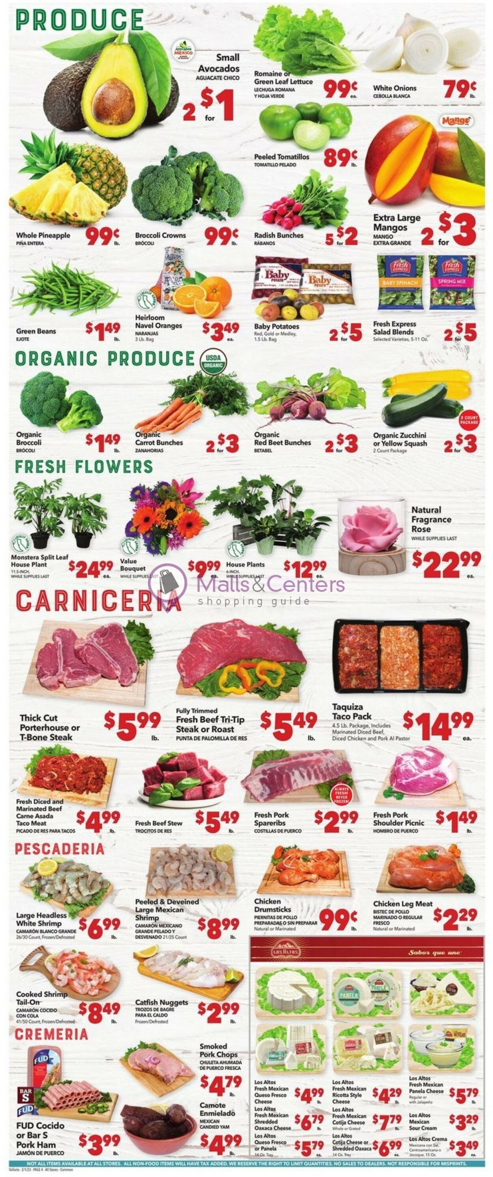 Vallarta Weekly Ad - sales & flyers specials - MallsCenters