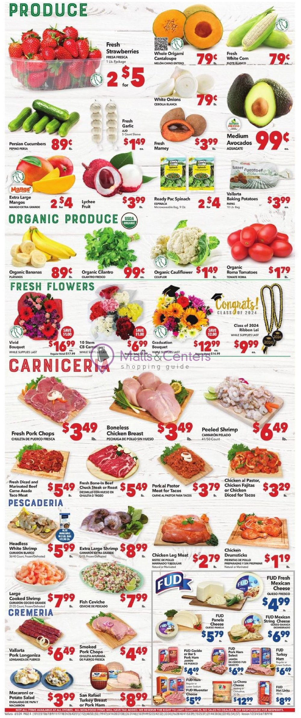Weekly ad for Vallarta valid: 06/05/2024 - 06/11/2024, page 4