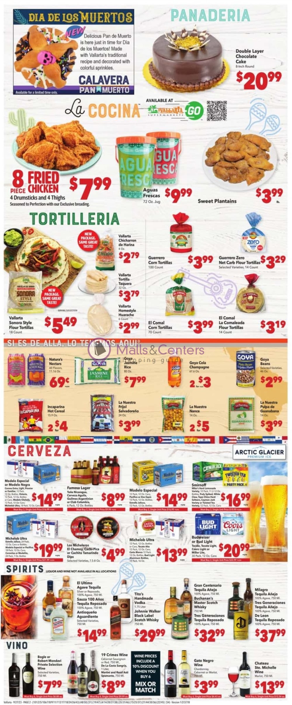 Weekly ad for Vallarta valid: 09/27/2023 - 10/03/2023, page 2