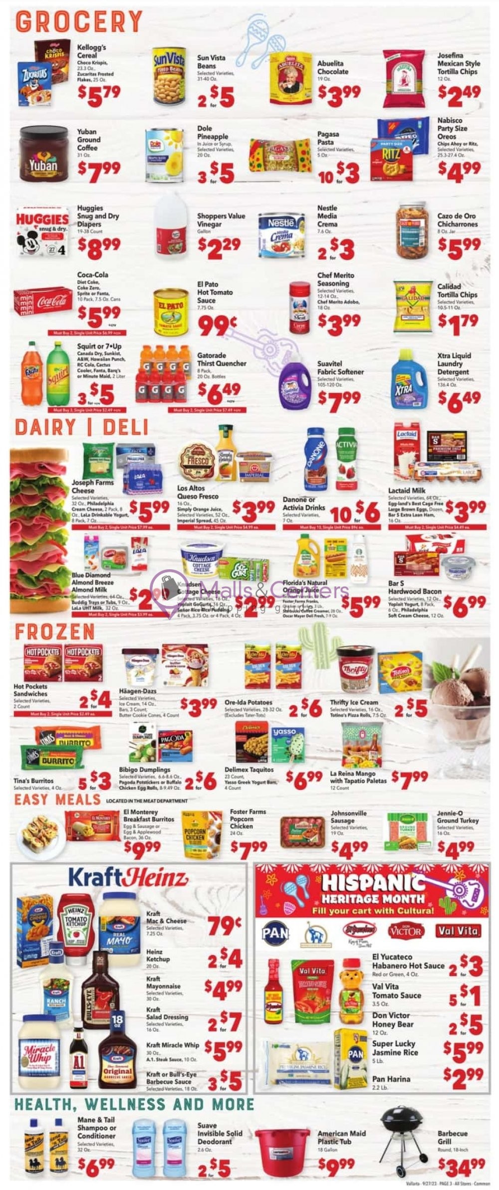 Weekly ad for Vallarta valid: 09/27/2023 - 10/03/2023, page 3