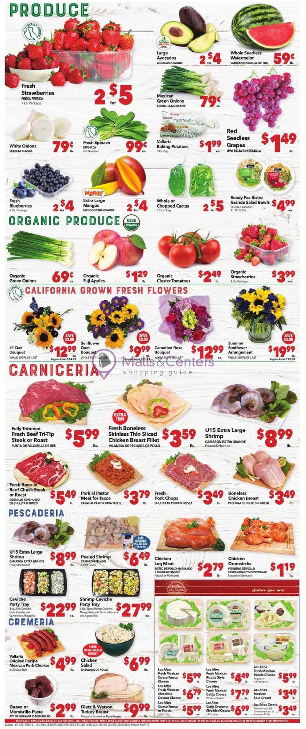 Weekly ad for Vallarta valid: 06/12/2024 - 06/18/2024, page 4