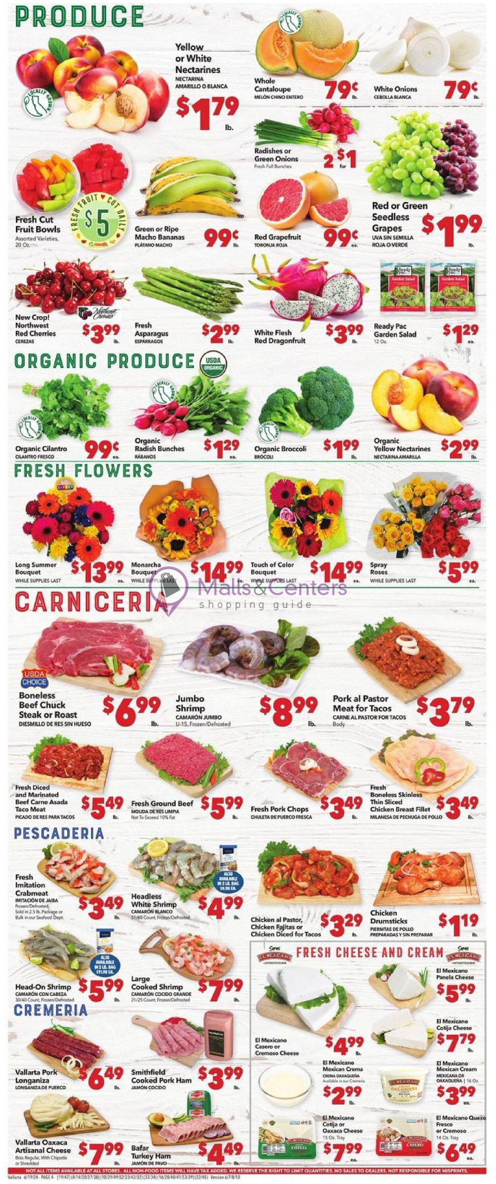 Weekly ad for Vallarta valid: 06/19/2024 - 06/25/2024, page 4