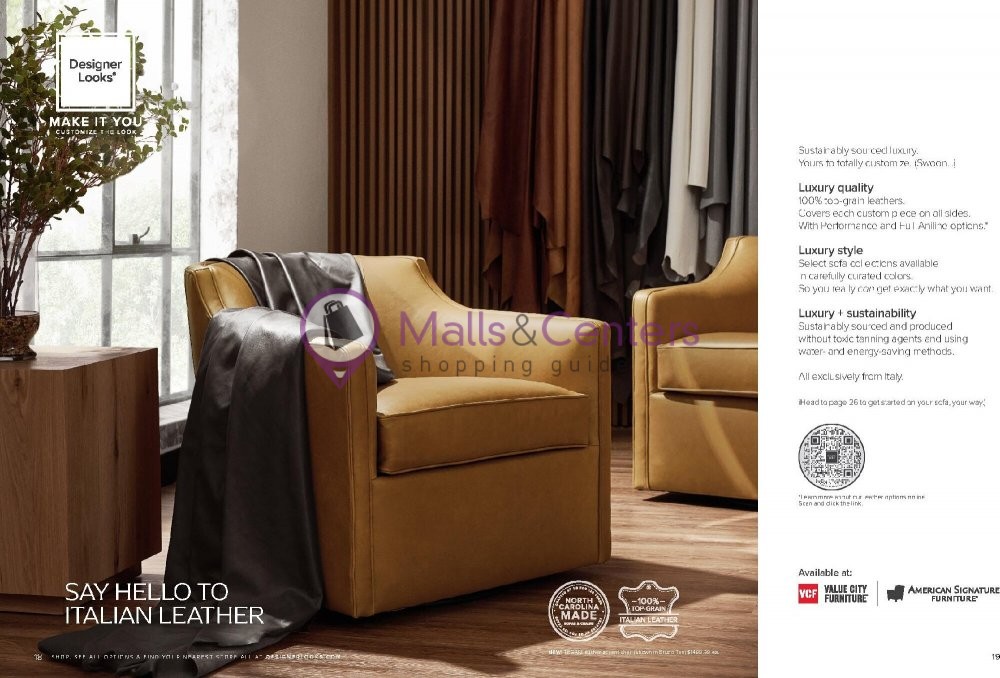 Value City Furniture Weekly ad valid from 10/01/2023 to 11/30/2023