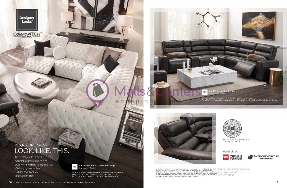 Value City Furniture Weekly ad valid from 10/01/2023 to 11/30/2023