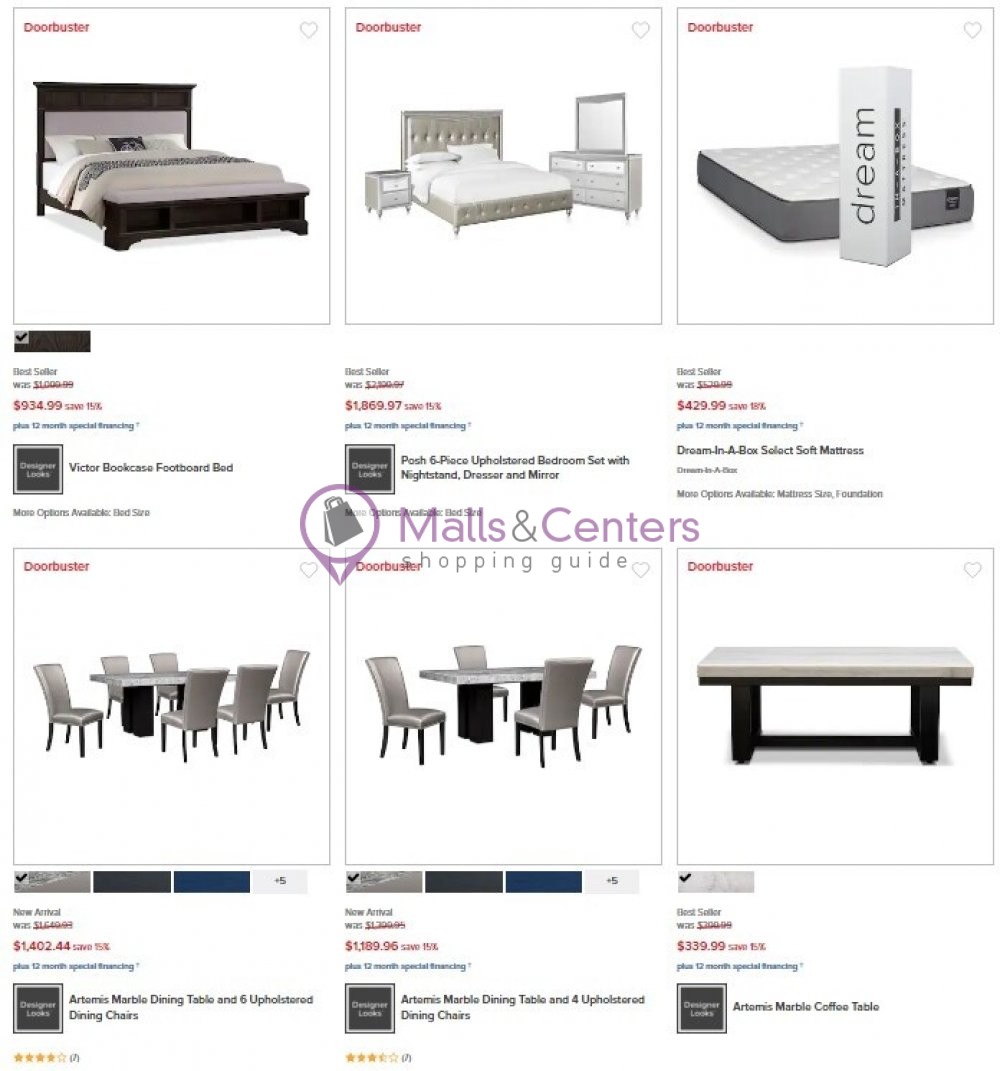 Value City Furniture Weekly ad valid from 12/13/2021 to 12/19/2021