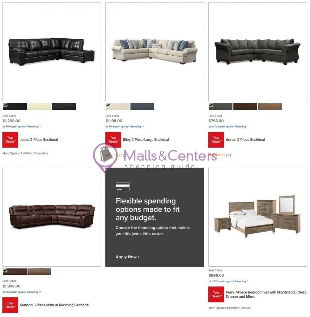Value City Furniture Weekly ad valid from 11/01/2021 to 11/07/2021