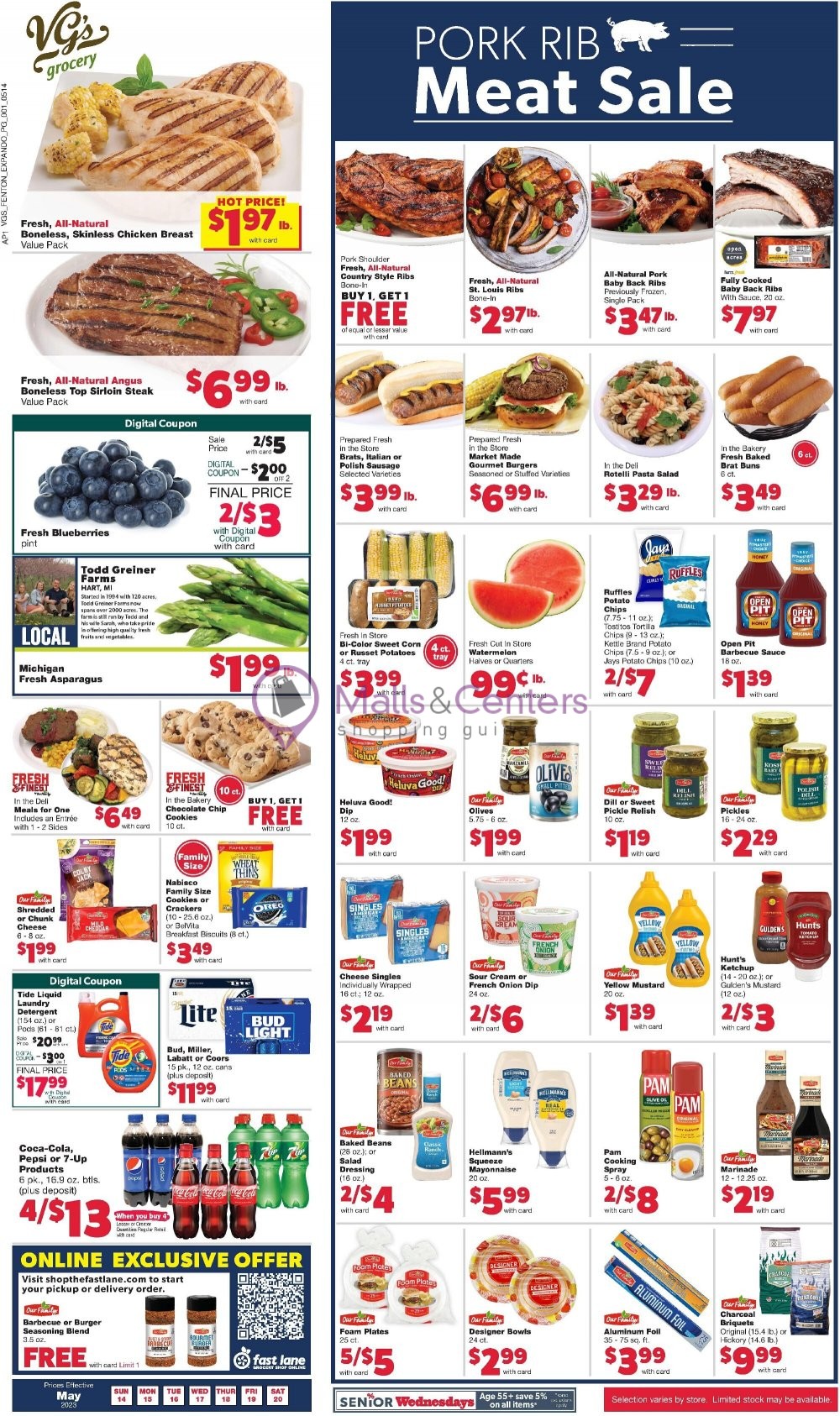VG's Grocery Weekly ad valid from 05/14/2023 to 05/20/2023 MallsCenters