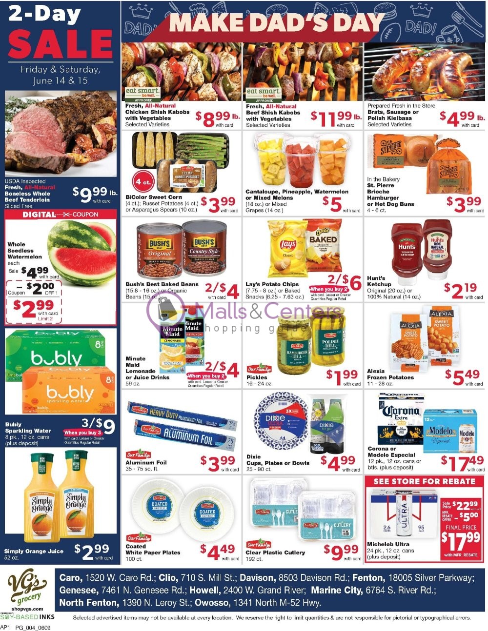 Weekly ad for VG's Grocery valid: 06/09/2024 - 06/15/2024, page 2