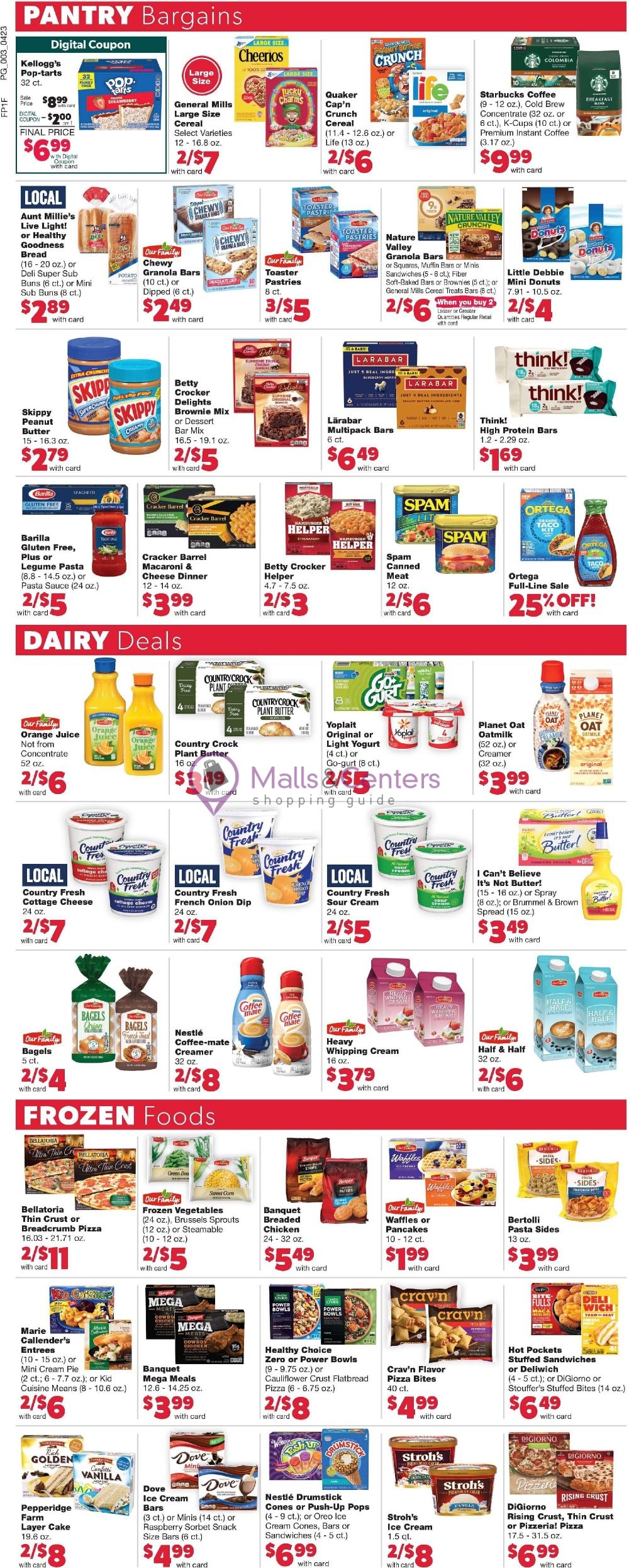 VG's Grocery Weekly ad valid from 04/23/2023 to 04/29/2023 MallsCenters