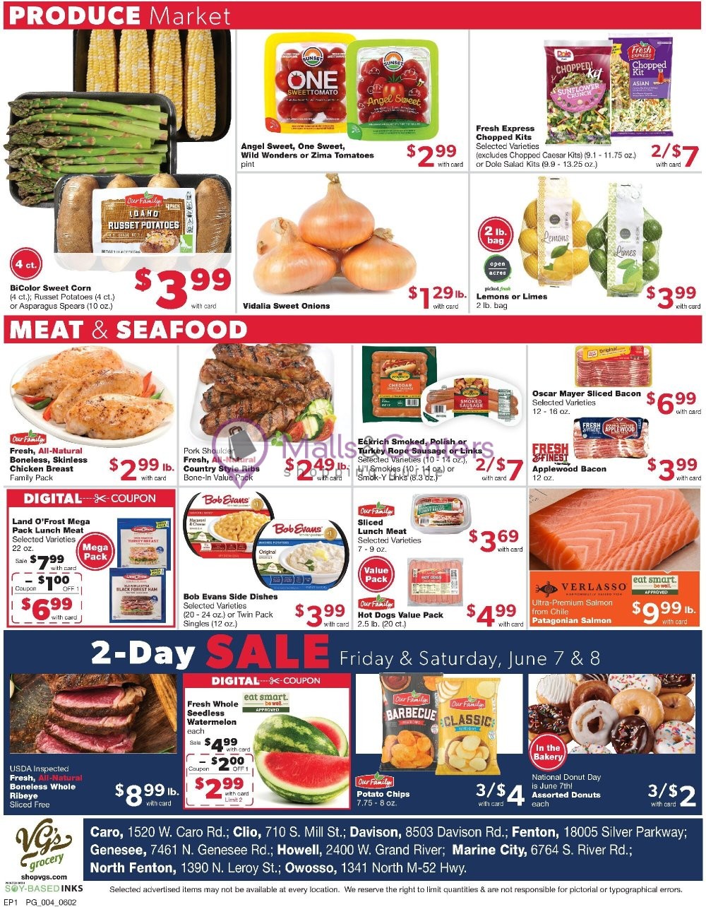 Weekly ad for VG's Grocery valid: 06/02/2024 - 06/08/2024, page 2