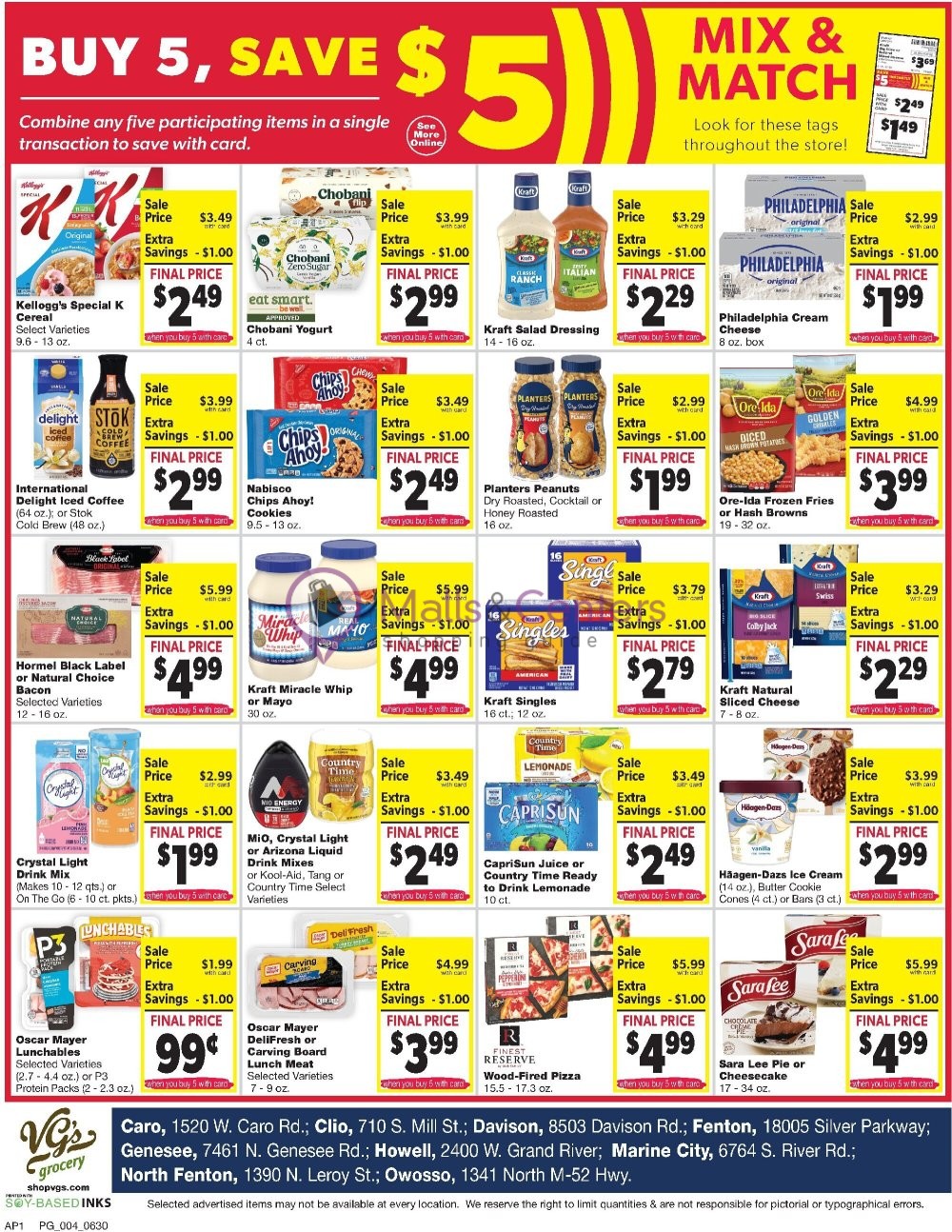 Weekly ad for VG's Grocery valid: 06/30/2024 - 07/06/2024, page 2 Weekly ad for VG's Grocery valid: 06/30/2024 - 07/06/2024, page 2