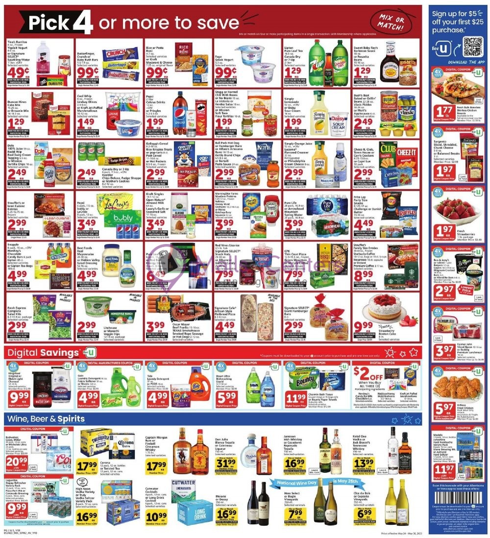 Vons Weekly ad valid from 05/24/2023 to 05/30/2023 MallsCenters