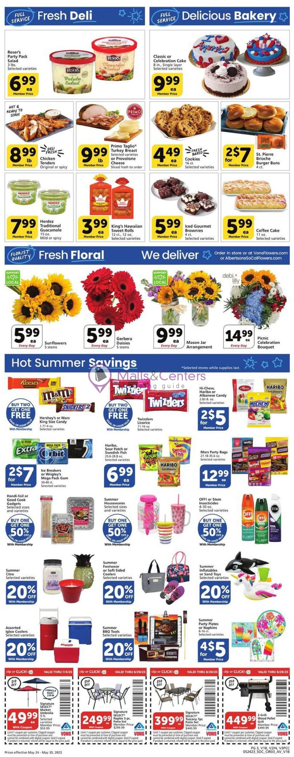 Weekly ad for Vons valid: 05/24/2023 - 05/30/2023, page 3