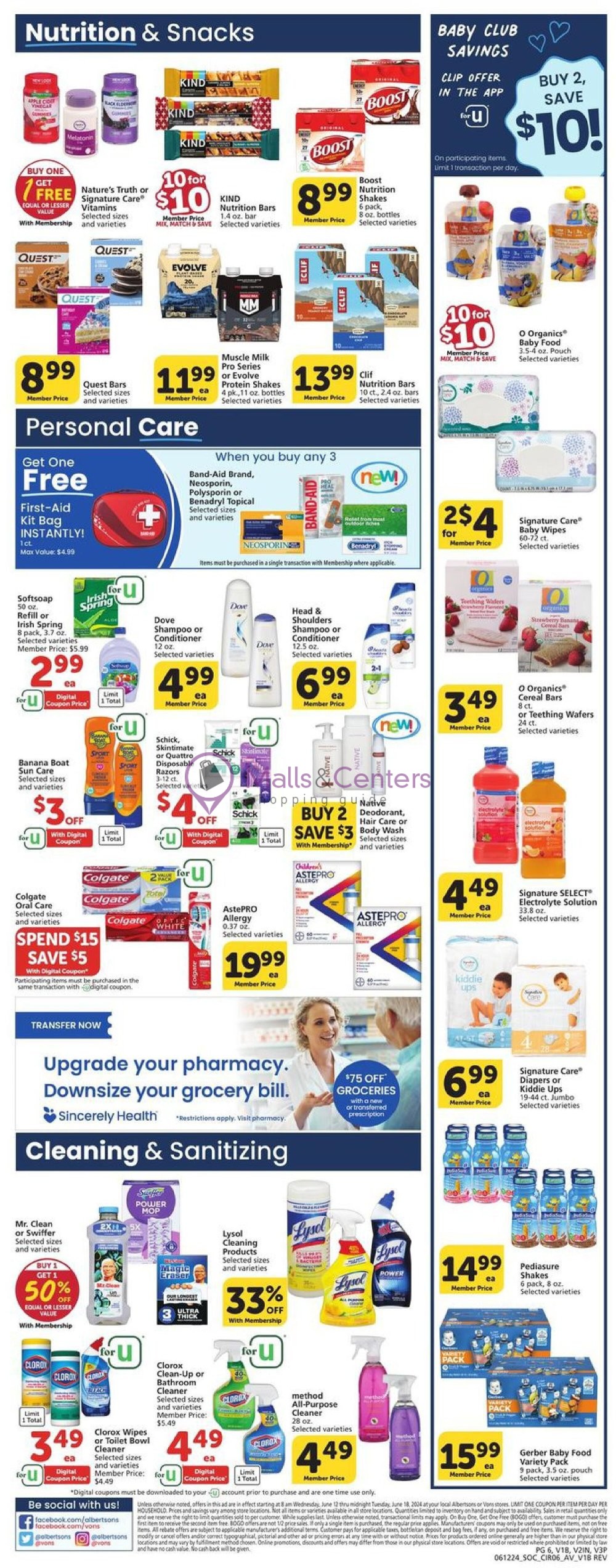 Weekly ad for Vons valid: 06/12/2024 - 06/18/2024, page 5 Weekly ad for Vons valid: 06/12/2024 - 06/18/2024, page 5