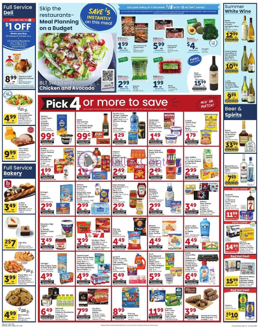 Weekly ad for Vons valid: 06/19/2024 - 06/25/2024, page 2