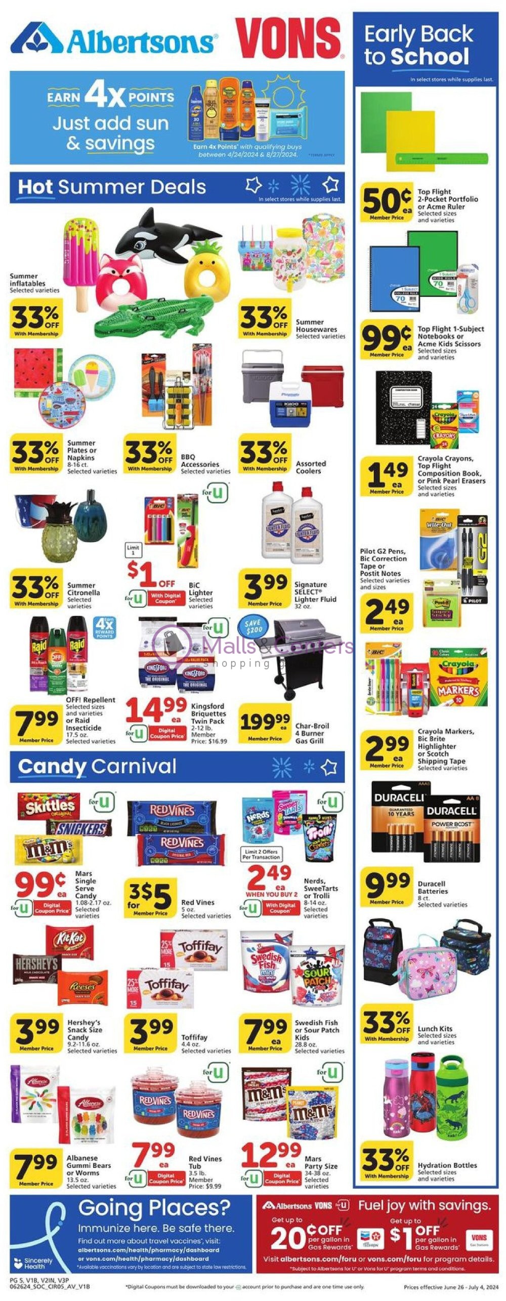 Weekly ad for Vons valid: 06/26/2024 - 07/04/2024, page 4