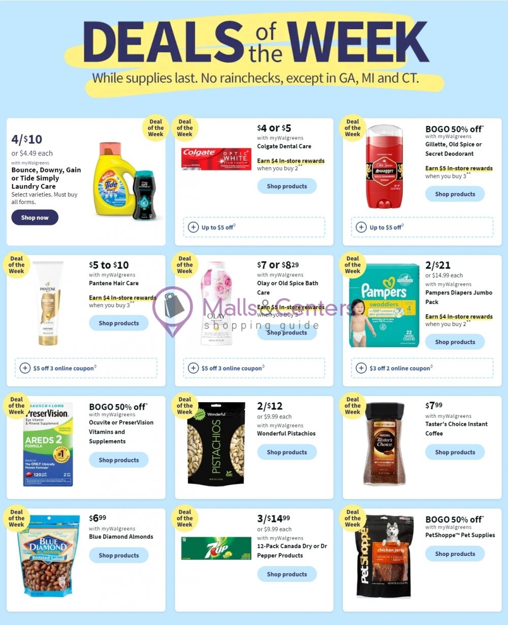 Walgreens Weekly ad valid from 02/25/2024 to 03/02/2024 MallsCenters