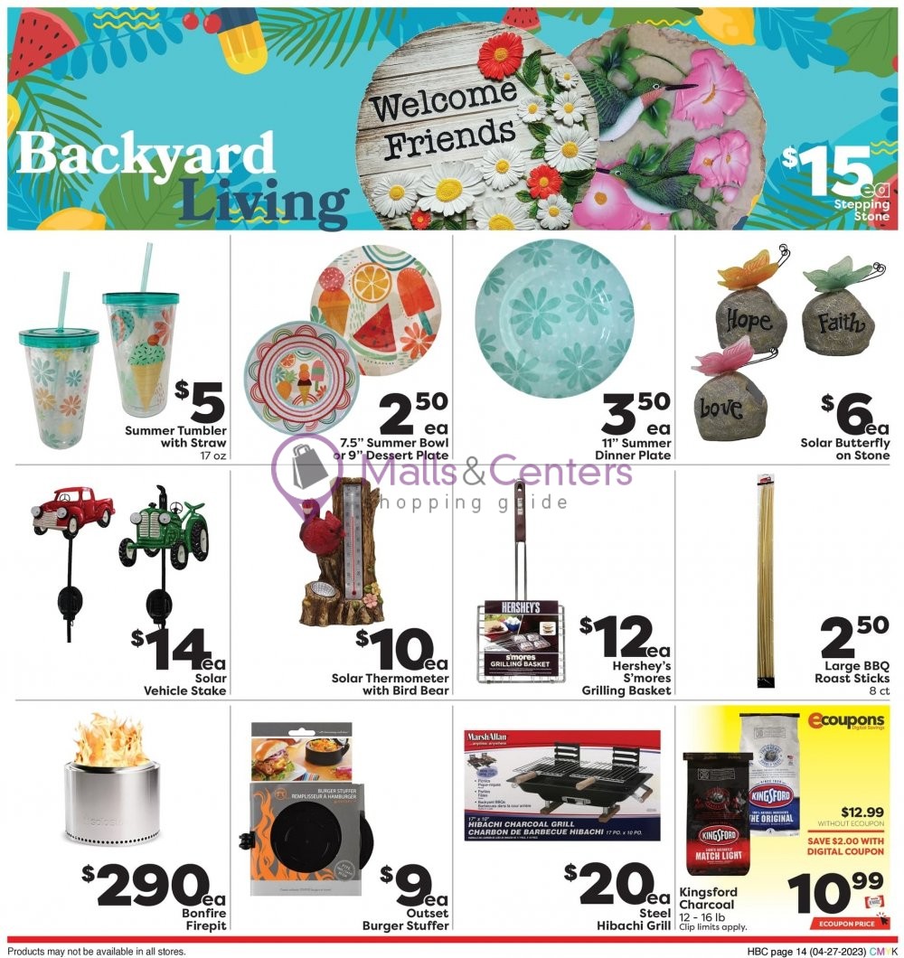 Weis Markets Weekly ad valid from 04/27/2023 to 05/31/2023 MallsCenters