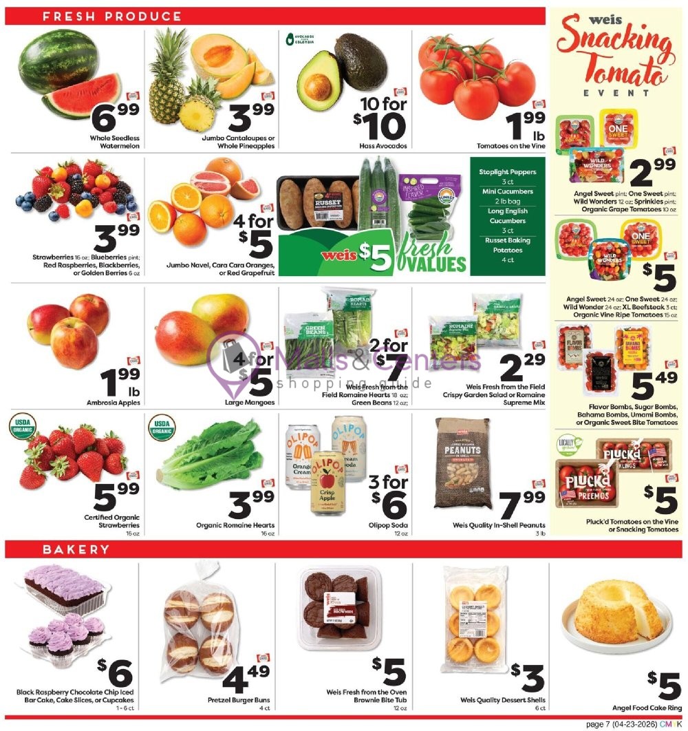 Weekly ad for Weis Markets valid: 04/23/2026 - 05/20/2026, page 10
