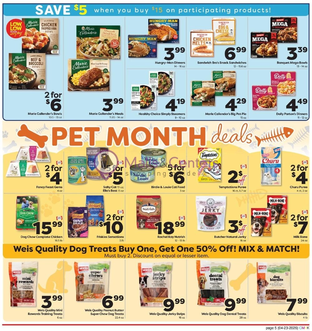 Weekly ad for Weis Markets valid: 04/23/2026 - 05/20/2026, page 7