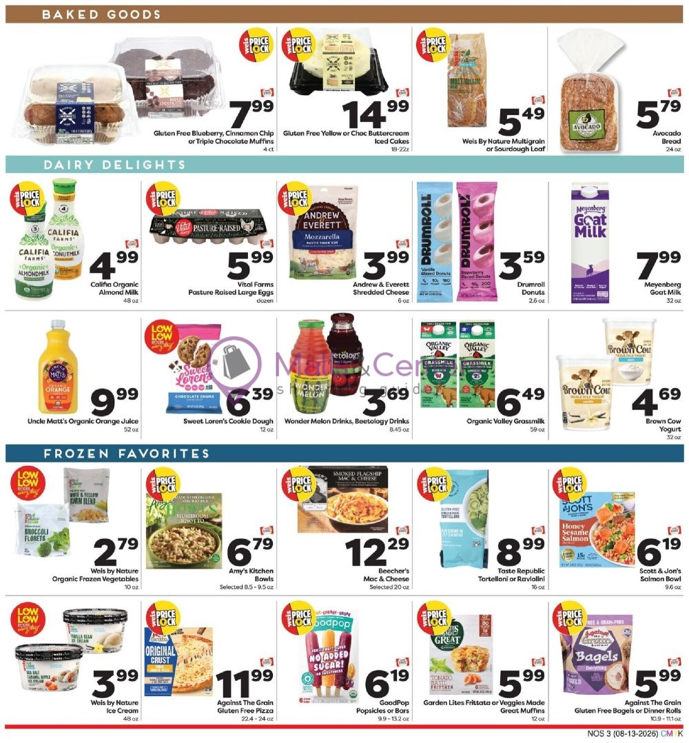 Weekly ad for Weis Markets valid: 08/13/2026 - 09/09/2026, page 3