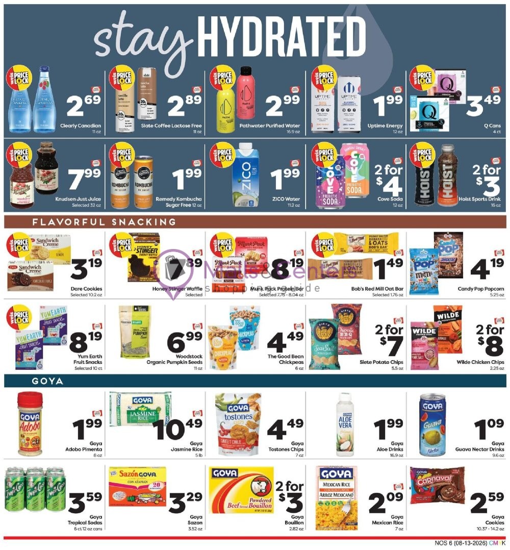 Weekly ad for Weis Markets valid: 08/13/2026 - 09/09/2026, page 6