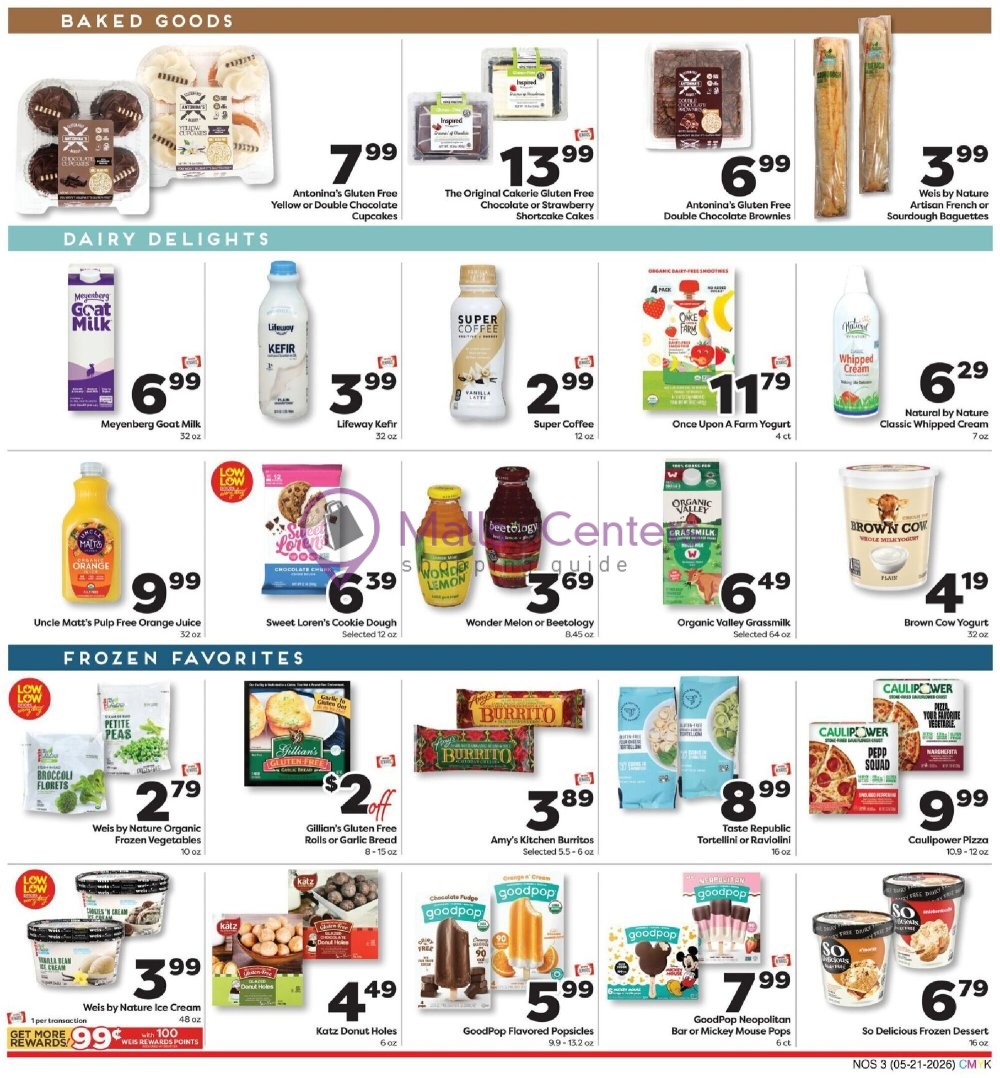 Weekly ad for Weis Markets valid: 05/21/2026 - 06/17/2026, page 3