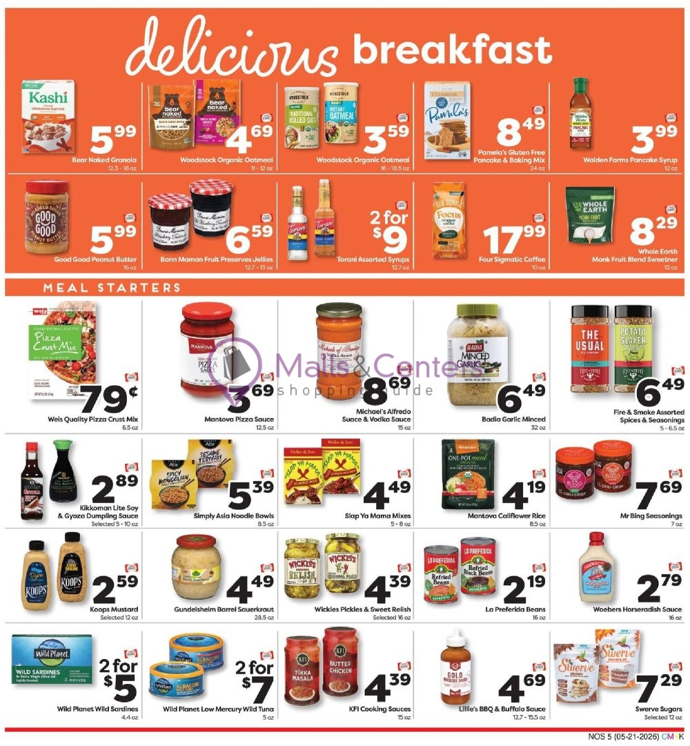 Weekly ad for Weis Markets valid: 05/21/2026 - 06/17/2026, page 5