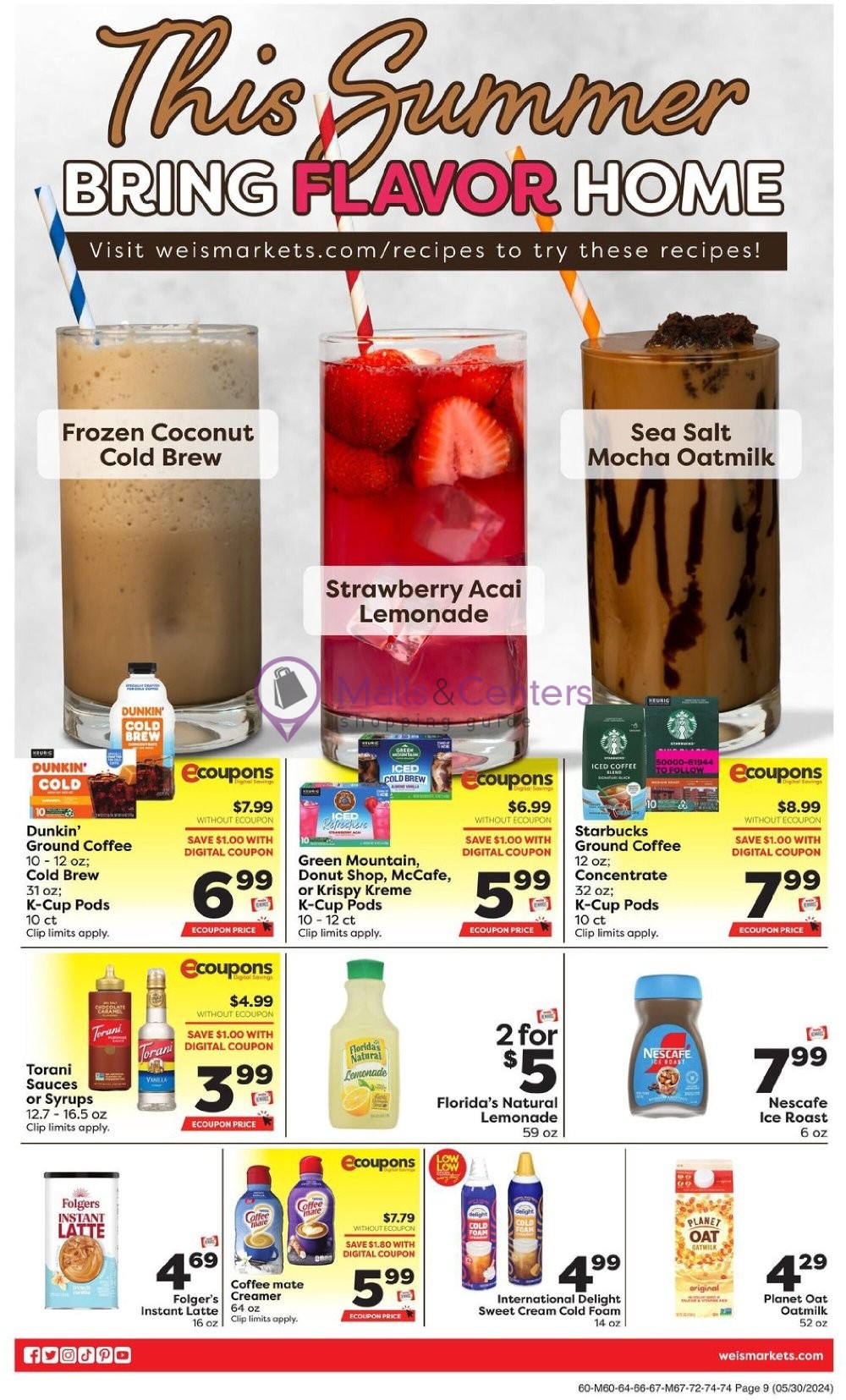 Weekly ad for Weis Markets valid: 05/30/2024 - 06/19/2024, page 10