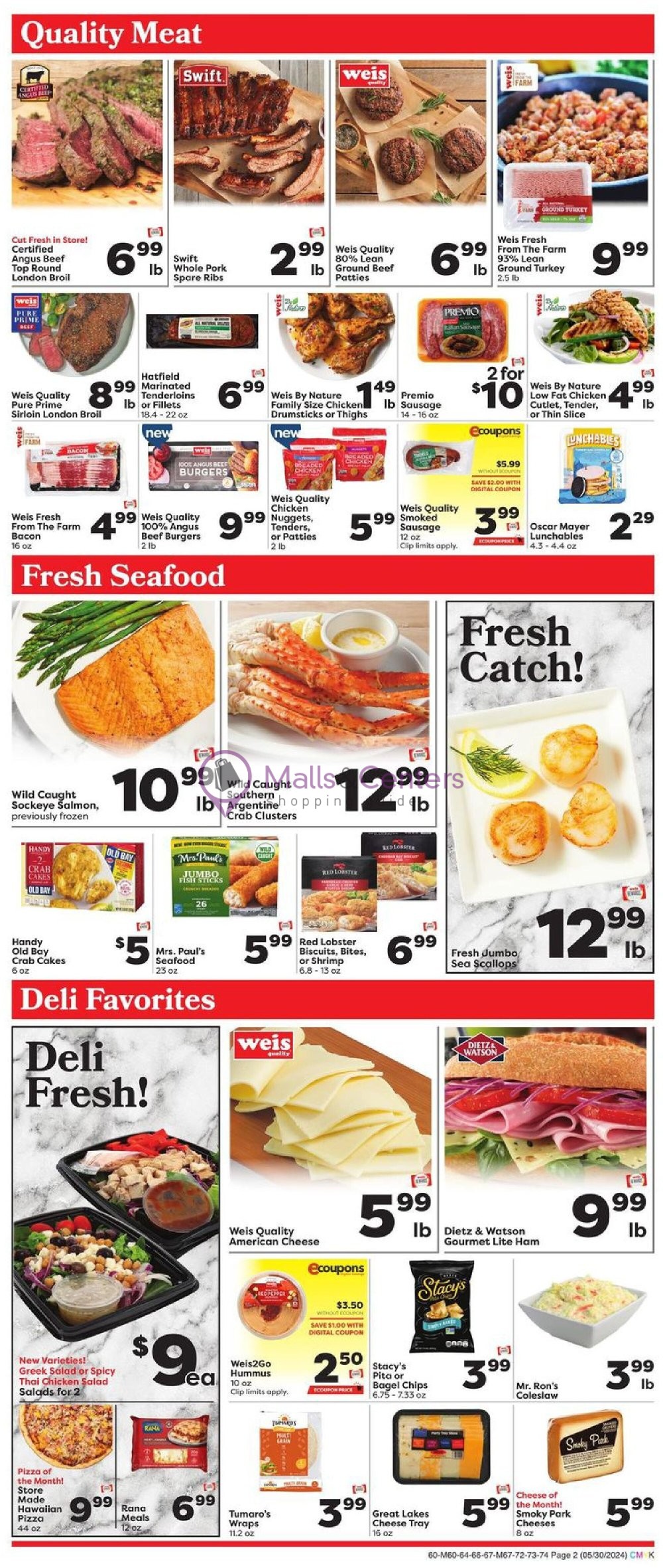 Weekly ad for Weis Markets valid: 05/30/2024 - 06/19/2024, page 3
