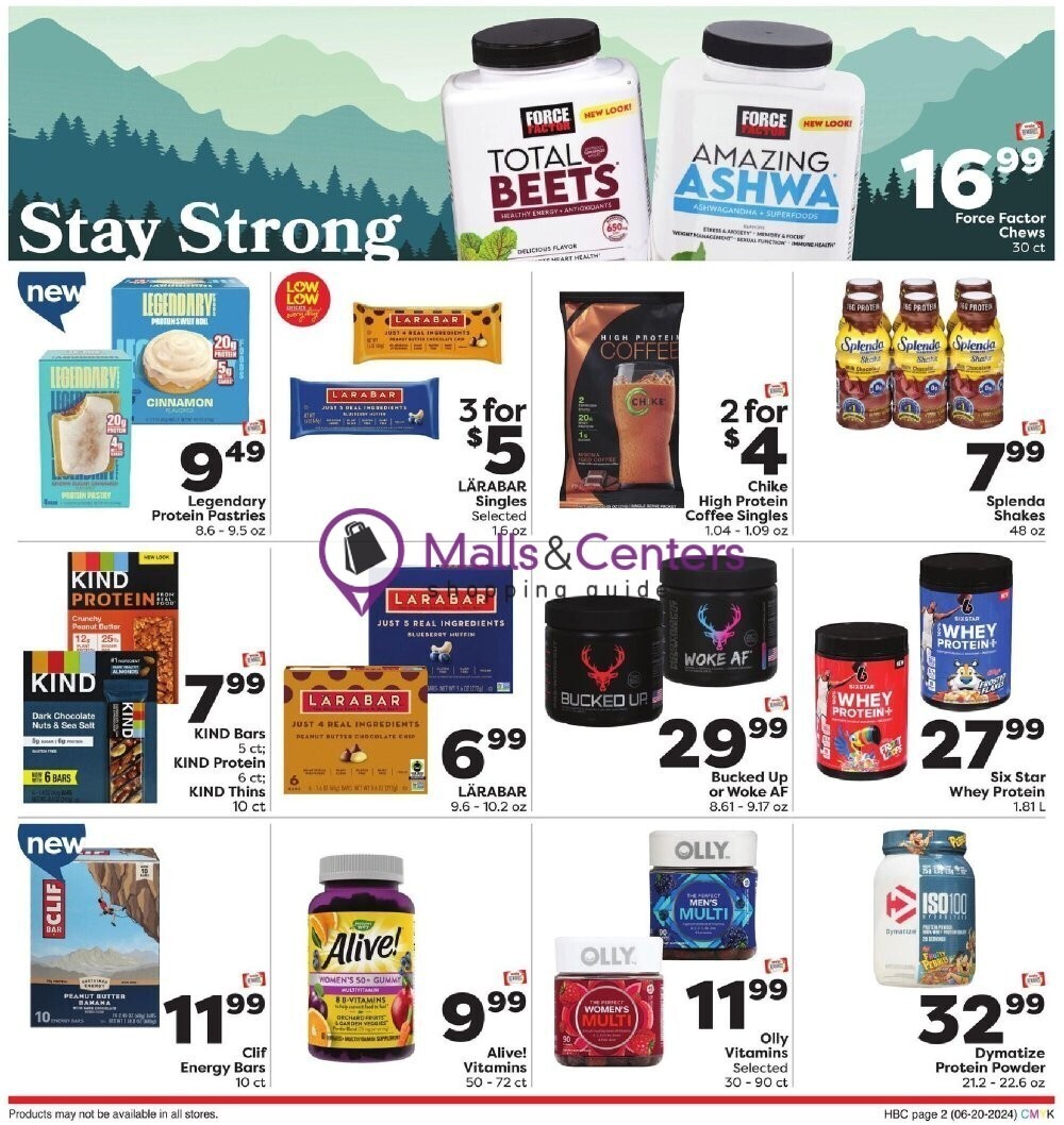 Weekly ad for Weis Markets valid: 06/20/2024 - 07/24/2024, page 2
