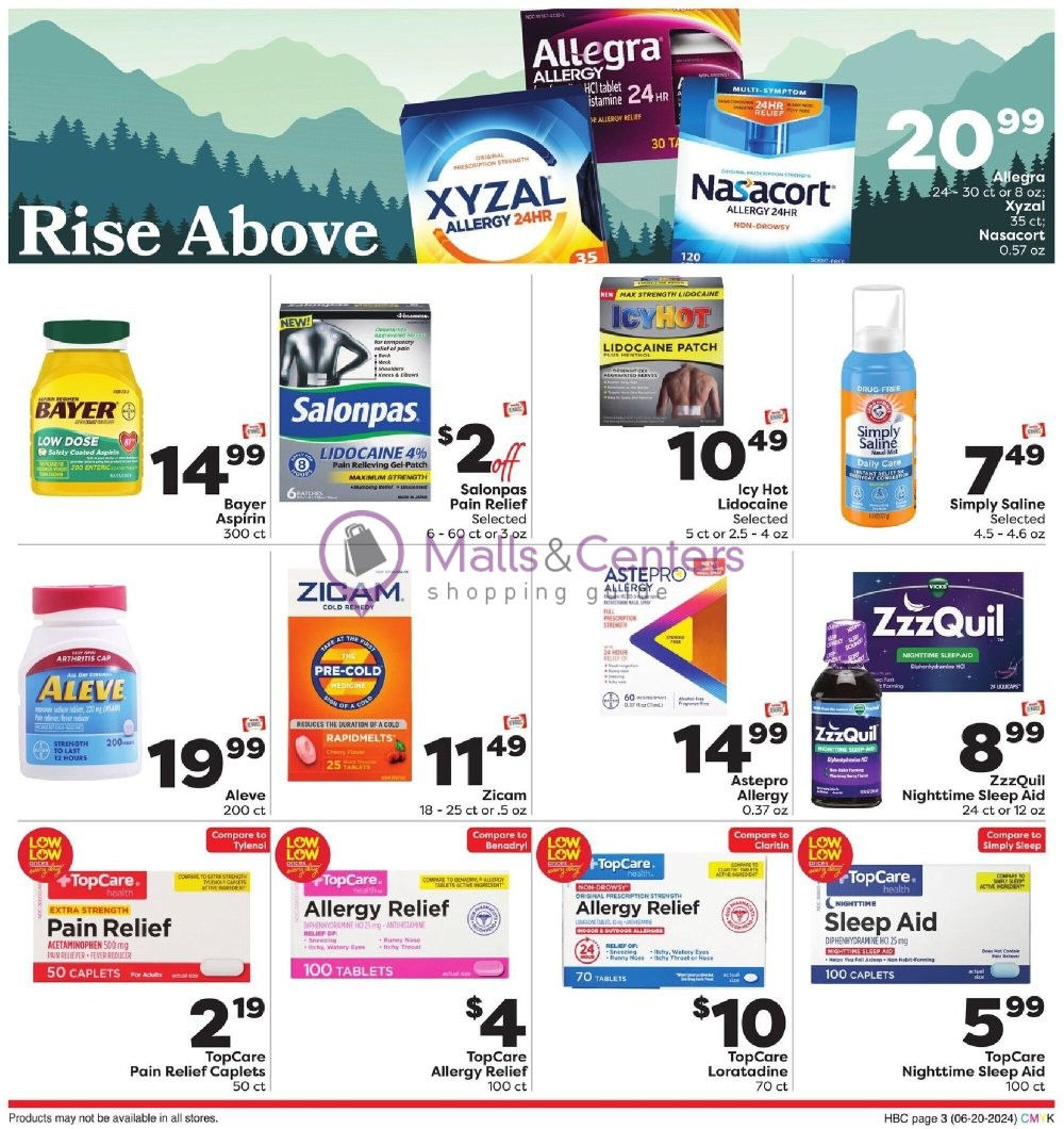 Weekly ad for Weis Markets valid: 06/20/2024 - 07/24/2024, page 3