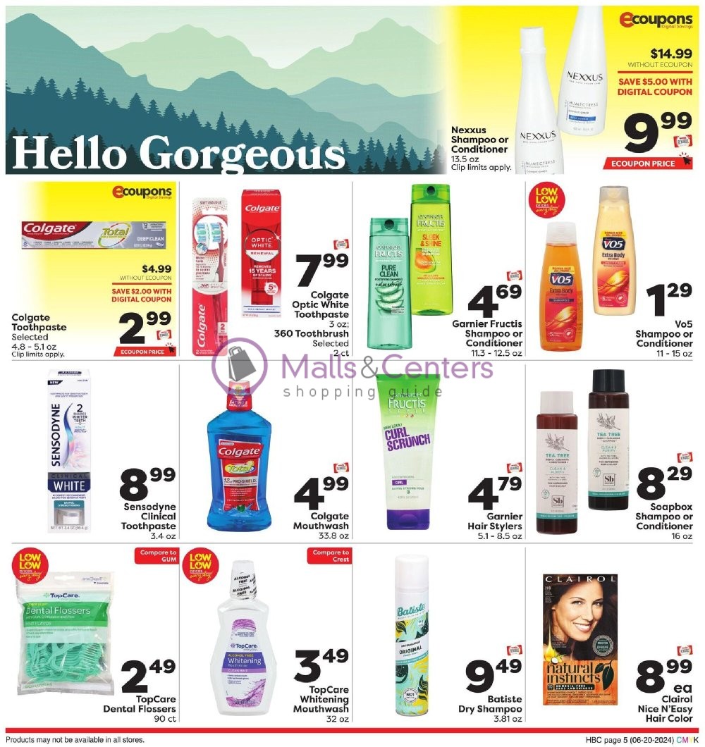 Weekly ad for Weis Markets valid: 06/20/2024 - 07/24/2024, page 5