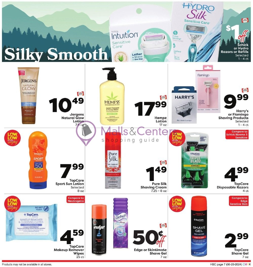 Weekly ad for Weis Markets valid: 06/20/2024 - 07/24/2024, page 7