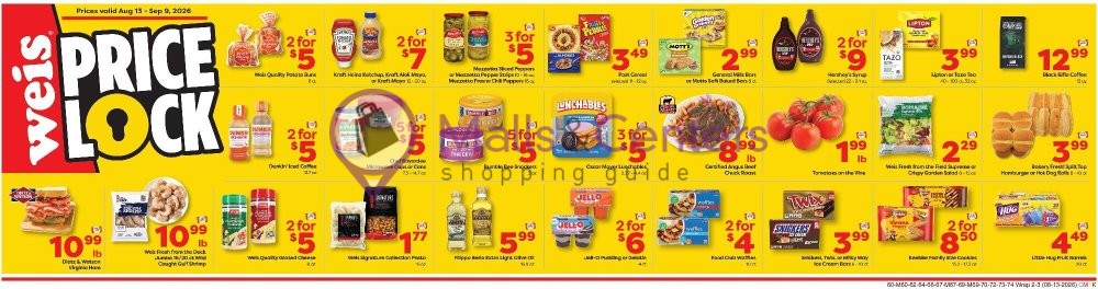 Weekly ad for Weis Markets valid: 08/13/2026 - 08/19/2026, page 2