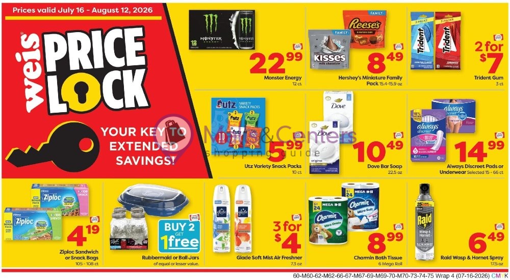 Weekly ad for Weis Markets valid: 07/16/2026 - 07/22/2026, page 3