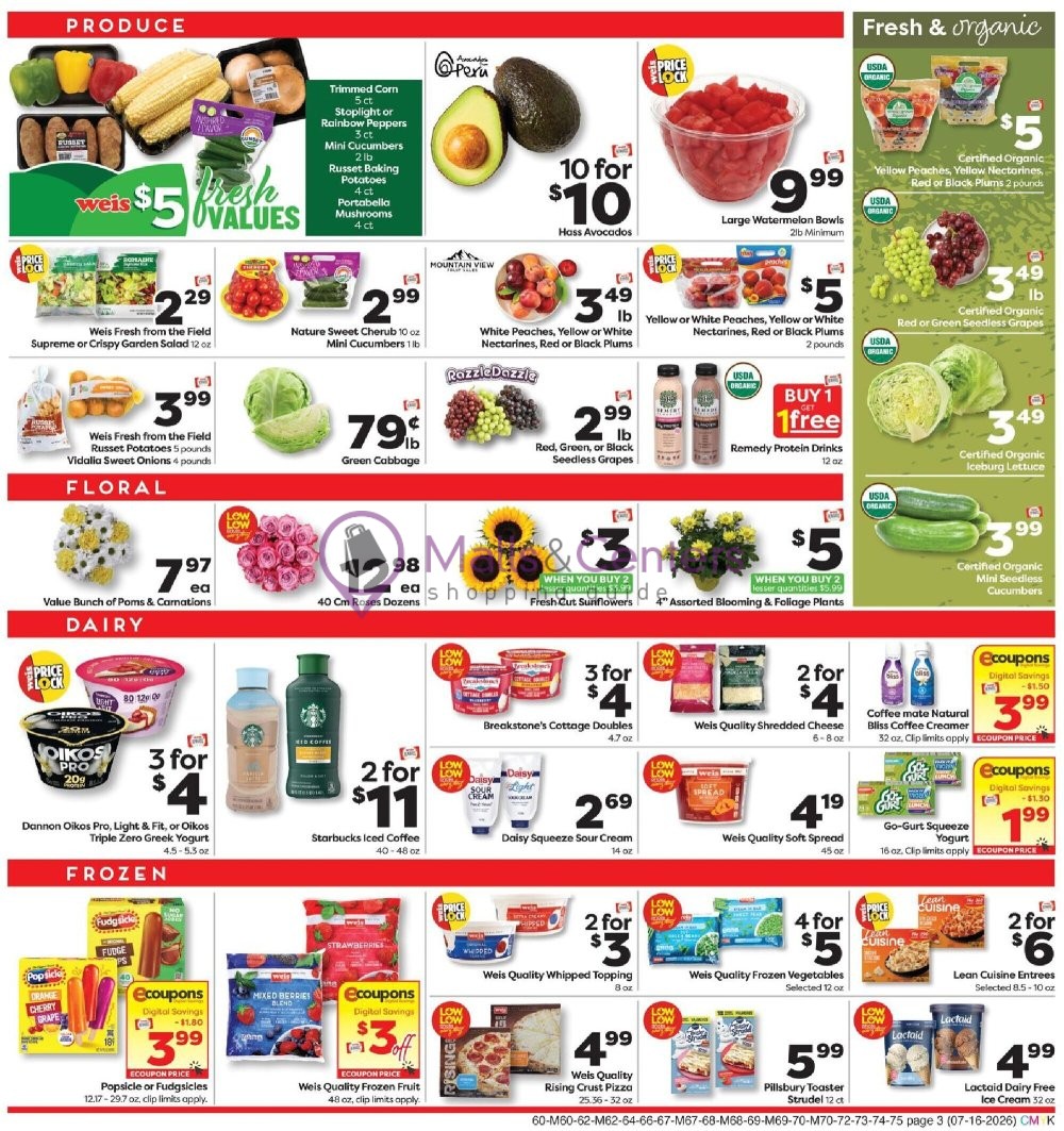 Weekly ad for Weis Markets valid: 07/16/2026 - 07/22/2026, page 6