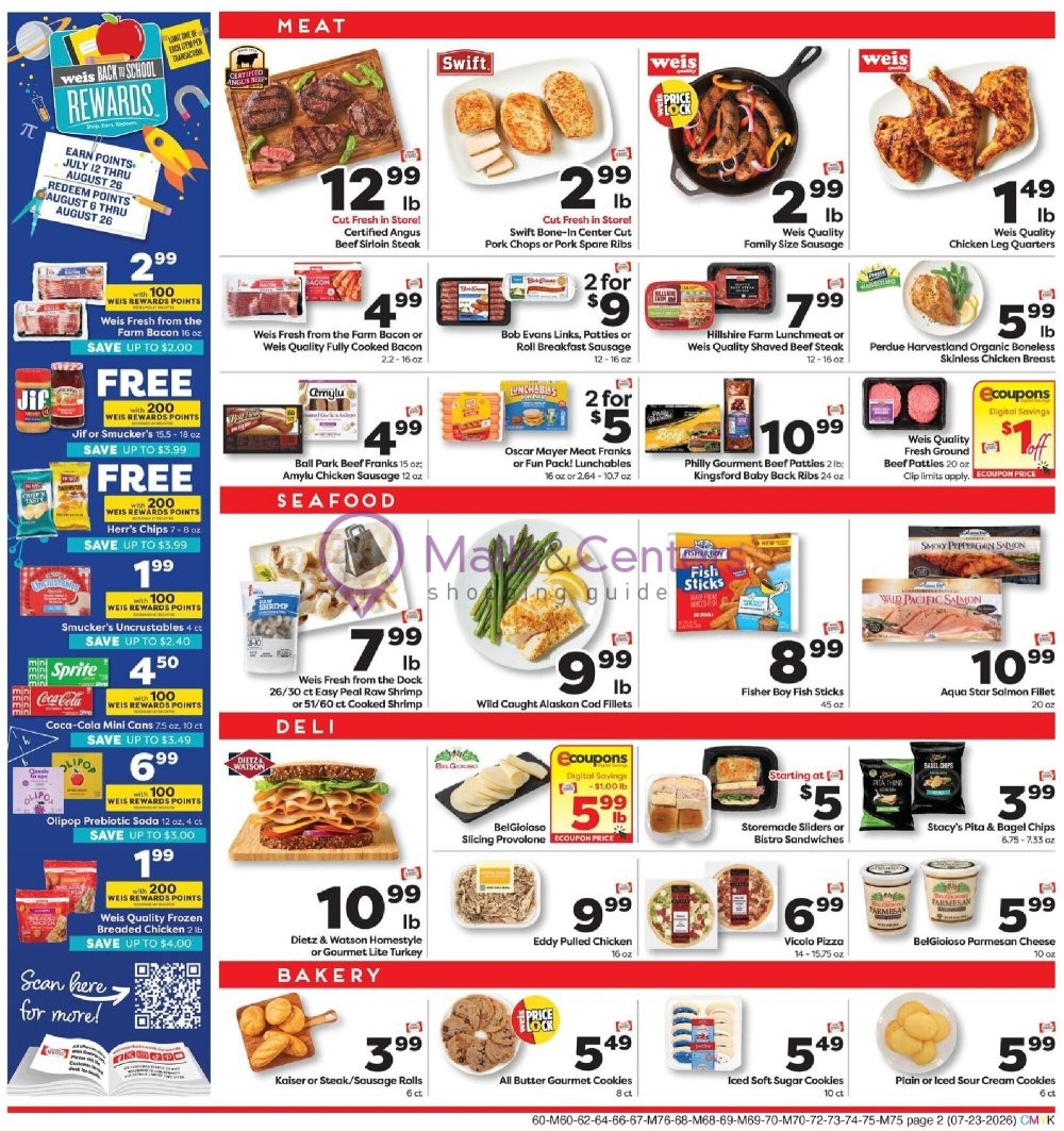 Weekly ad for Weis Markets valid: 07/23/2026 - 07/29/2026, page 2