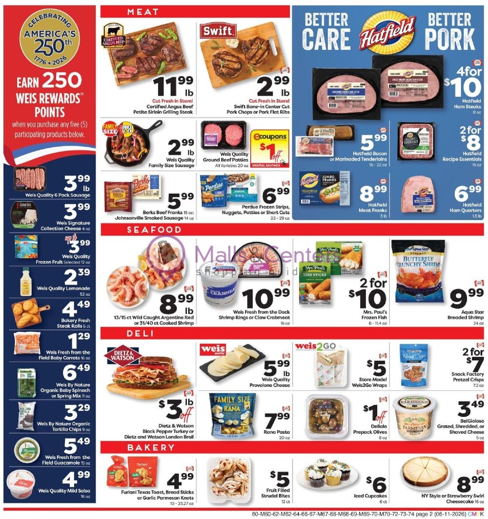 Weekly ad for Weis Markets valid: 06/11/2026 - 06/17/2026, page 2