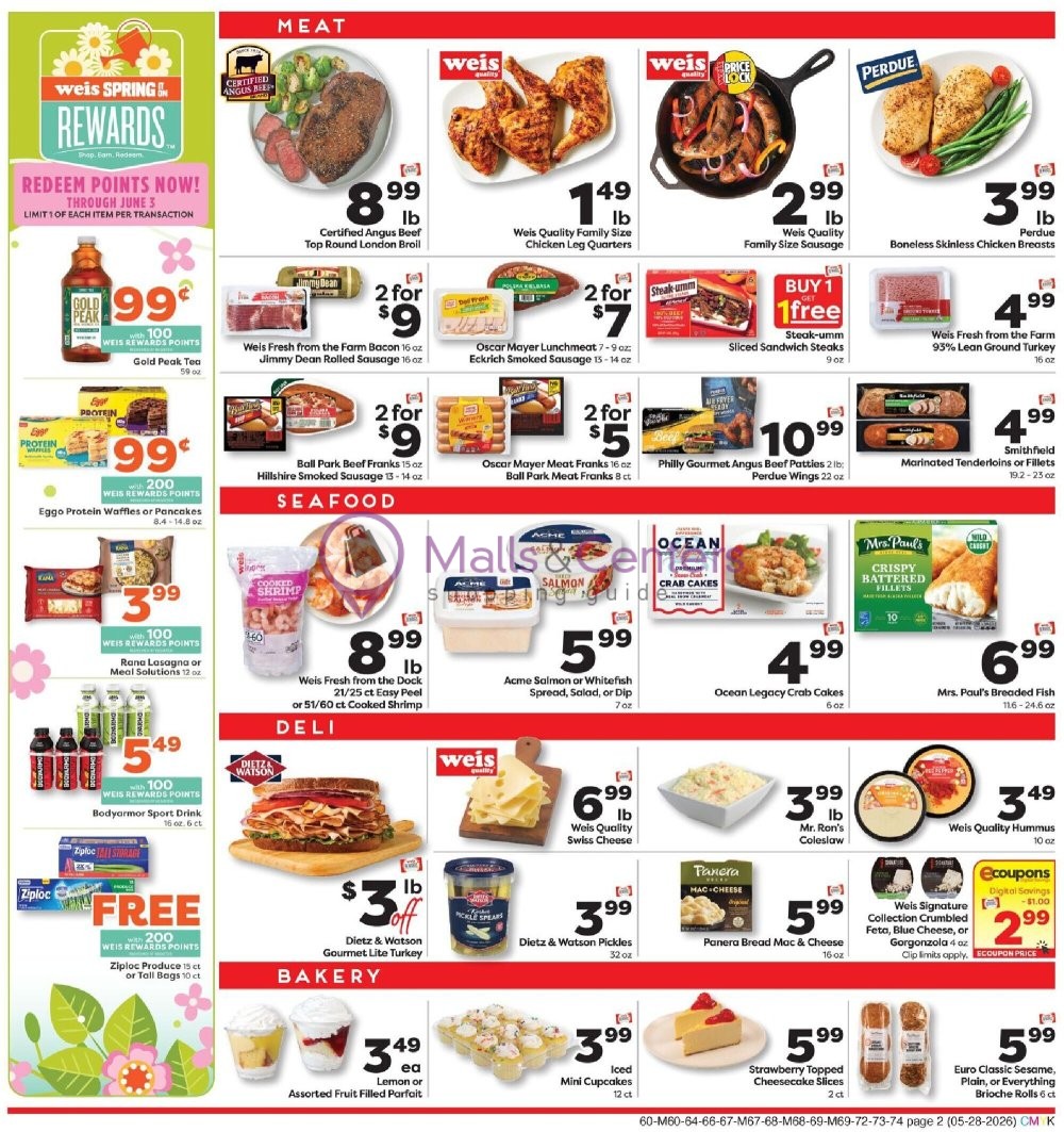 Weekly ad for Weis Markets valid: 05/28/2026 - 06/03/2026, page 2