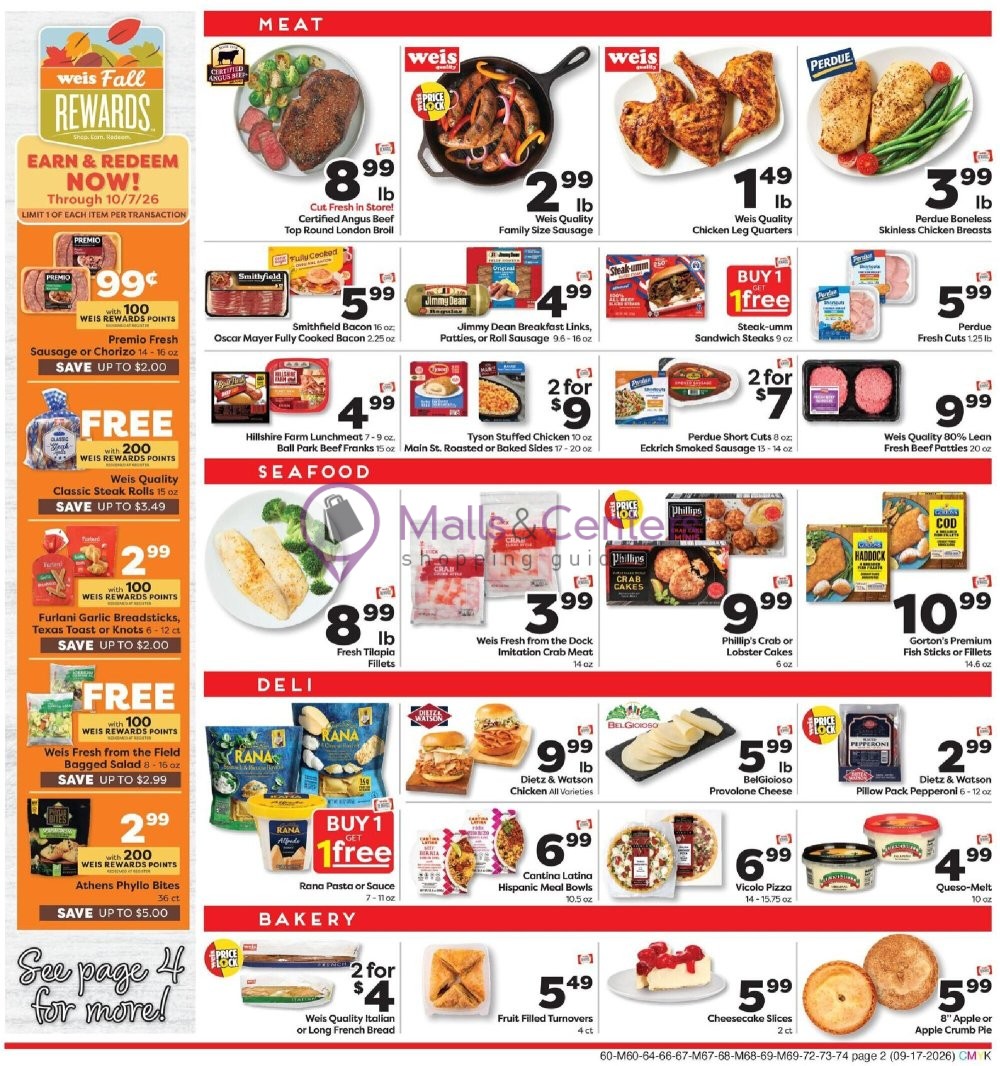 Weekly ad for Weis Markets valid: 09/17/2026 - 09/23/2026, page 2