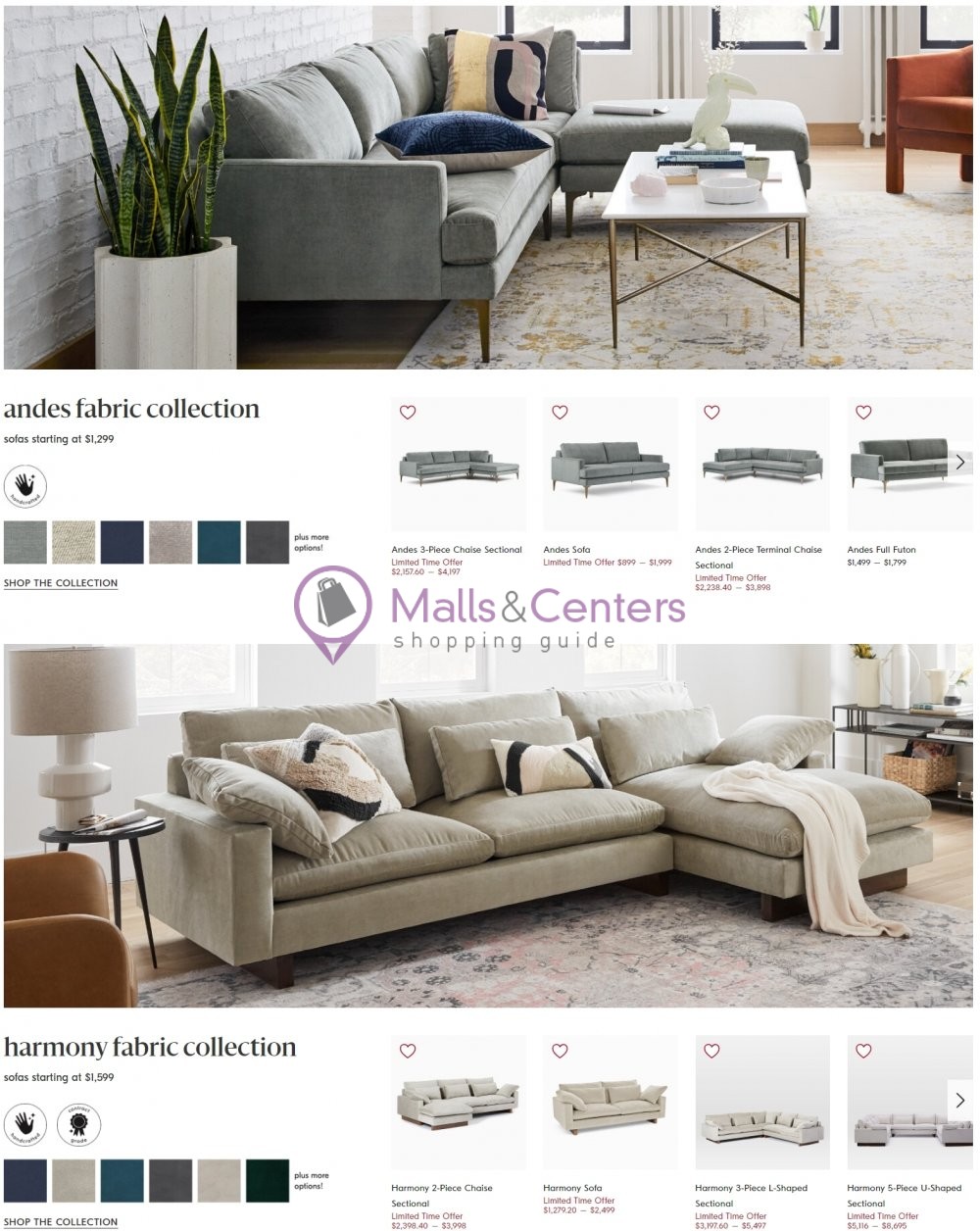 West Elm Weekly Ad sales & flyers specials MallsCenters